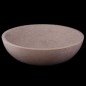 New Botticino Honed Round Marble Basin 3263