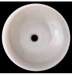White Onyx Honed Round Basin 3522