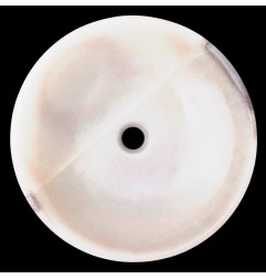 White Onyx Honed Round Basin 3526