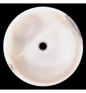 White Onyx Honed Round Basin 3526