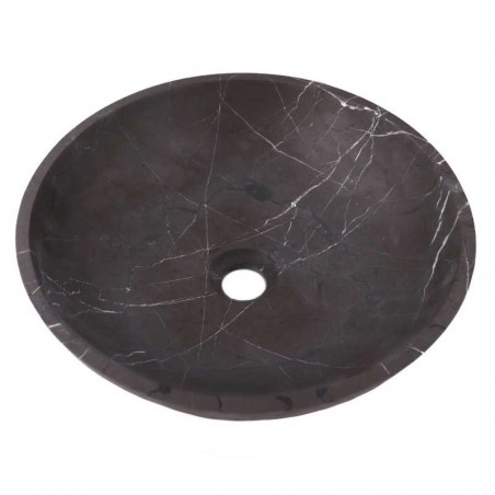 Pietra Grey Honed Round Basin Limestone 3688