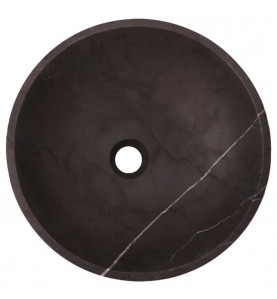 Pietra Grey Honed Round Basin Limestone 3690