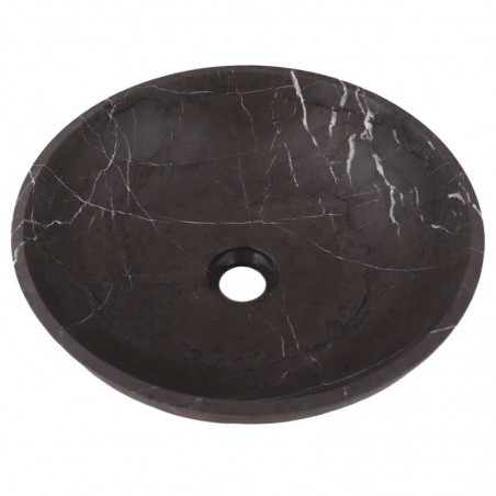 Pietra Grey Honed Round Basin Limestone 3692