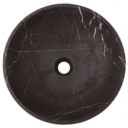 Pietra Grey Honed Round Basin Limestone 3692