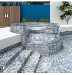Vidrepur San Sebastian Spanish Glass Mosaic Pool Tiles