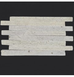 Chiselled White Andesite Tile