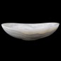 Green Onyx Honed Oval Concave Design Basin 3897 With Matching Pop-Up Waste