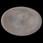 Green Onyx Honed Oval Concave Design Basin 3898 With Matching Pop-Up Waste