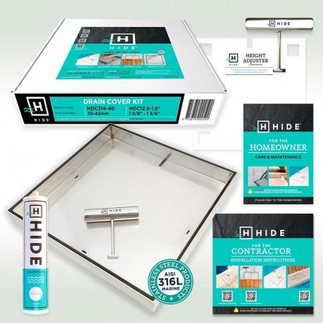 Hide Drain Cover Kit 314mm