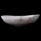 Smoke Onyx Honed Oval Basin 3891 With Matching Pop-Up Waste