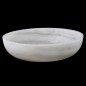 White Onyx Honed Oval Basin 3871 With Matching Pop-Up Waste