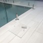 Hide Pool Skimmer Lid Kit 342mm (Full Polymer) Bone