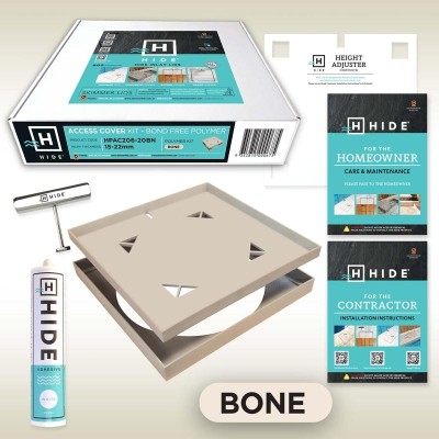 Hide Access Cover Kit 206mm (Full Polymer) Bone