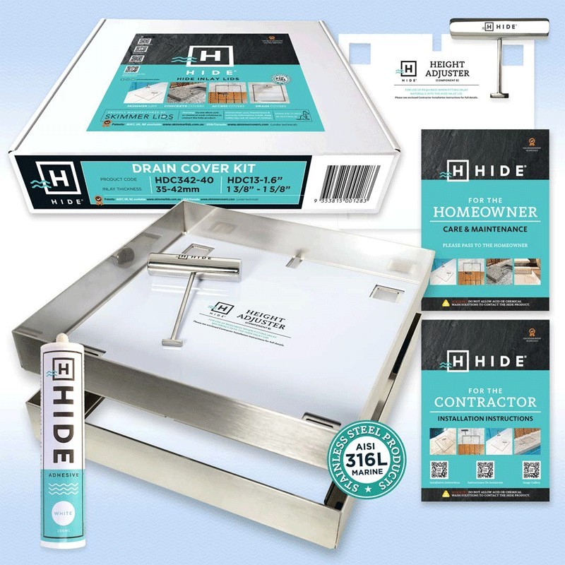 Hide Drain Cover Kit 342mm