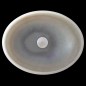 Smoke Onyx Honed Oval Basin 3906 With Matching Pop-Up Waste