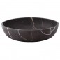 Pietra Grey Honed Oval Basin Limestone 4033 With Matching Pop-Up Waste