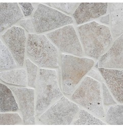 Classico Medium Tumbled Crazy Pattern 30mm Travertine