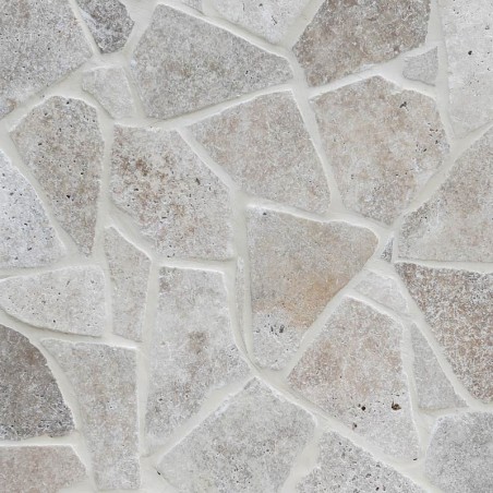 Classico Medium Tumbled Crazy Pattern 30mm Travertine
