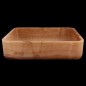 Chocolate Onyx Honed Rectangle Basin 4234 With Matching Pop-Up Waste