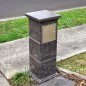 Bluestone Natural Stone Letterbox Victorian Style