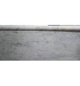Carrara Marble Bullnose|Honed|Capping-Skirting Tiles