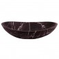 Pietra Grey Honed Oval Concave Design Basin Limestone 4113 With Matching Pop-Up Waste