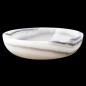 Smoke Onyx Honed Oval Basin 4002 With Matching Pop-Up Waste