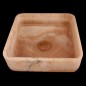 Chocolate Onyx Honed Square Basin 4170 With Matching Pop-Up Waste