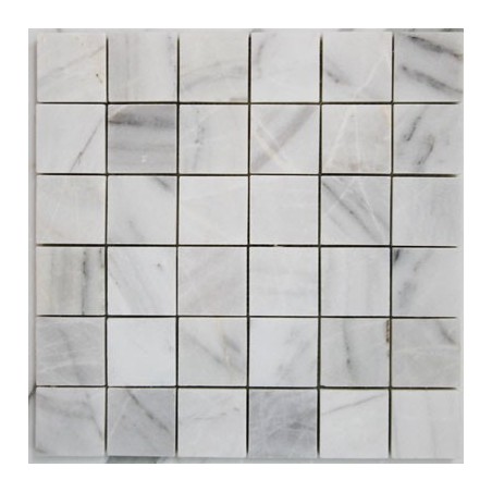 Bianca Luminous Marble Mosaic|Polished|50x50|Sheeted
