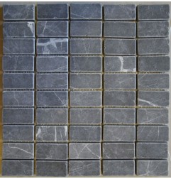 Pietra Grey Mosaic - Tumbled - 60x30|Sheet Size:308x316 