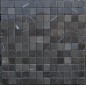Pietra Grey Polished Limestone Mosaic Tiles 24x24