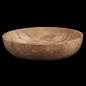 Classico Honed Oval Basin Travertine 4404 With Matching Pop-Up Waste