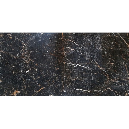 Black and Gold Polished Marble