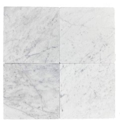 Italian Carrara Tumbled Marble Tiles