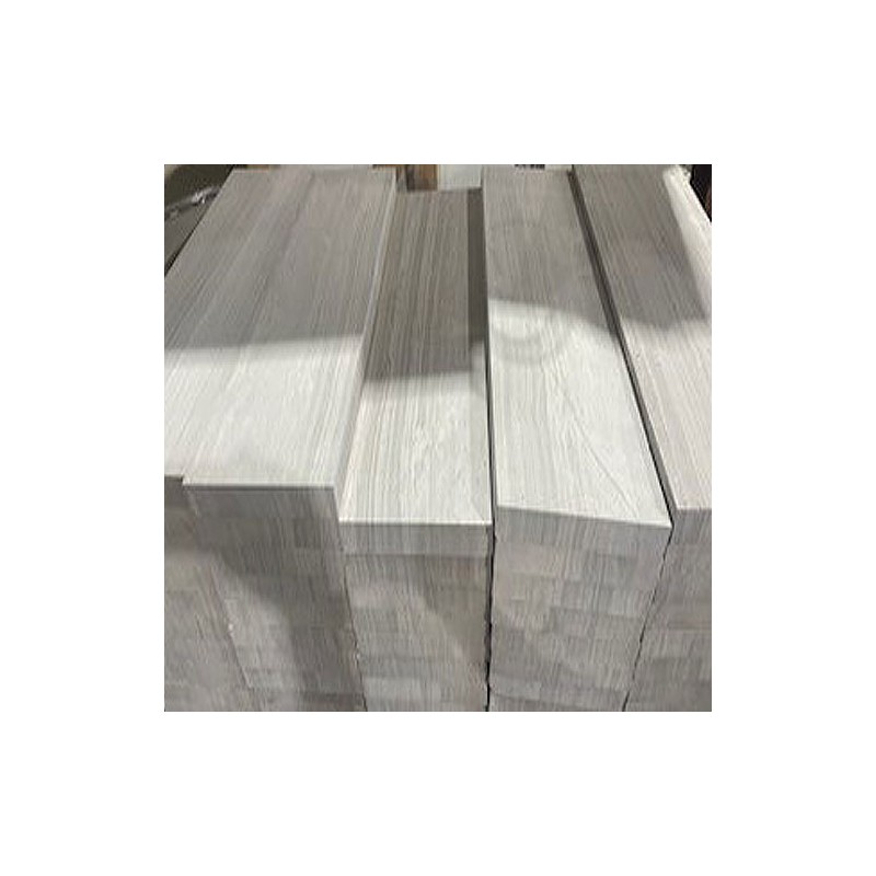 White Wood Serpeggiante Veincut Honed Paver Limestone