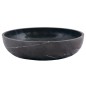 Pietra Grey Honed Oval Basin Limestone 4286 With Matching Pop-Up Waste