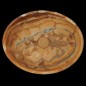 Chocolate Onyx Honed Oval Basin 4368 With Matching Stone Pop-Up Waste