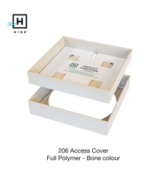 Hide Access Cover Kit 206mm (Full Polymer) Bone