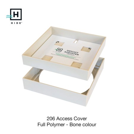 Hide Access Cover Kit 206mm (Full Polymer) Bone