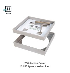Hide Access Cover Kit 206mm (Full Polymer) Ash