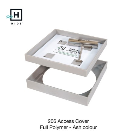 Hide Access Cover Kit 206mm (Full Polymer) Ash