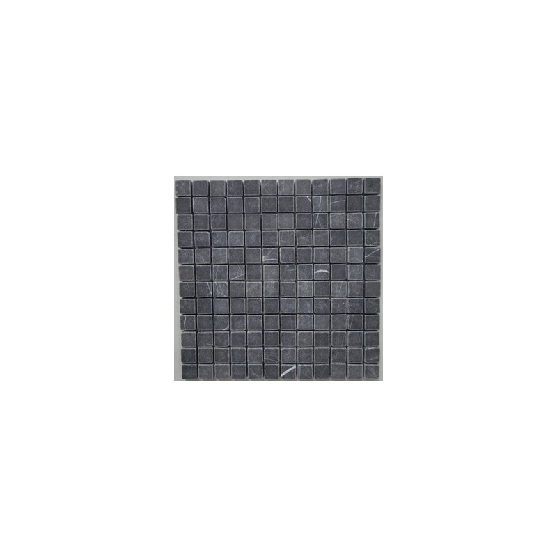 Pietra Grey Tumbled Limestone Mosaic Tiles 24X24