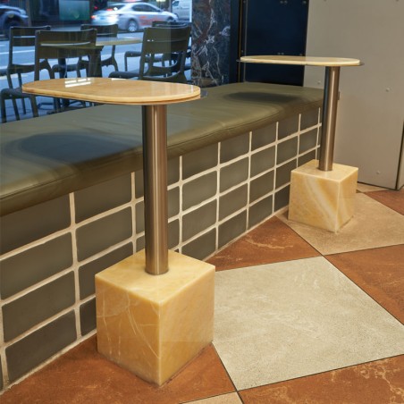 Honey Onyx Polished tiles