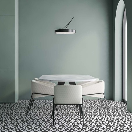 Kenthurst Black Matt Porcelain Tiles 300x300