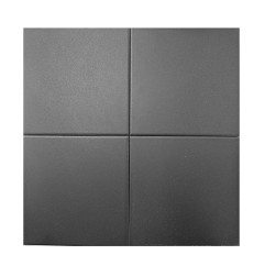Spanish Frame Base Black Matt Porcelain Tiles 147x147