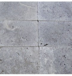 Silver Tumbled Paver Travertine 600x400 -