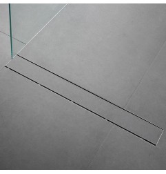 Tile Insert 316 Marine Grade Stainless Steel Strip Drain