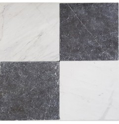 Persian White Tumbled Marble Tiles 100x100