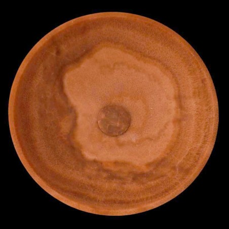 Chocolate Onyx Honed Round Basin 4702