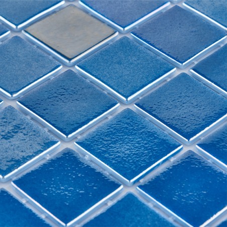 Leyla Balmoral Glass Mosaic Tiles 50x50